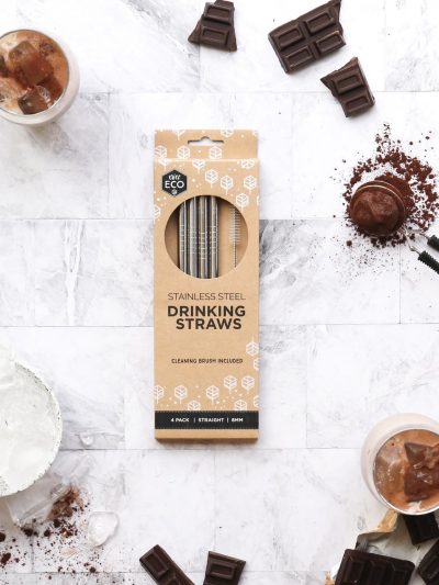 Ever Eco | Stainless Steel Drinking Straws Straight