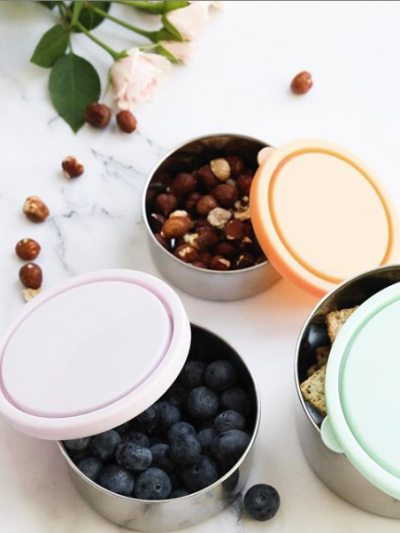 Ever Eco | Stainless Steel Set of 3 Nesting Round Containers