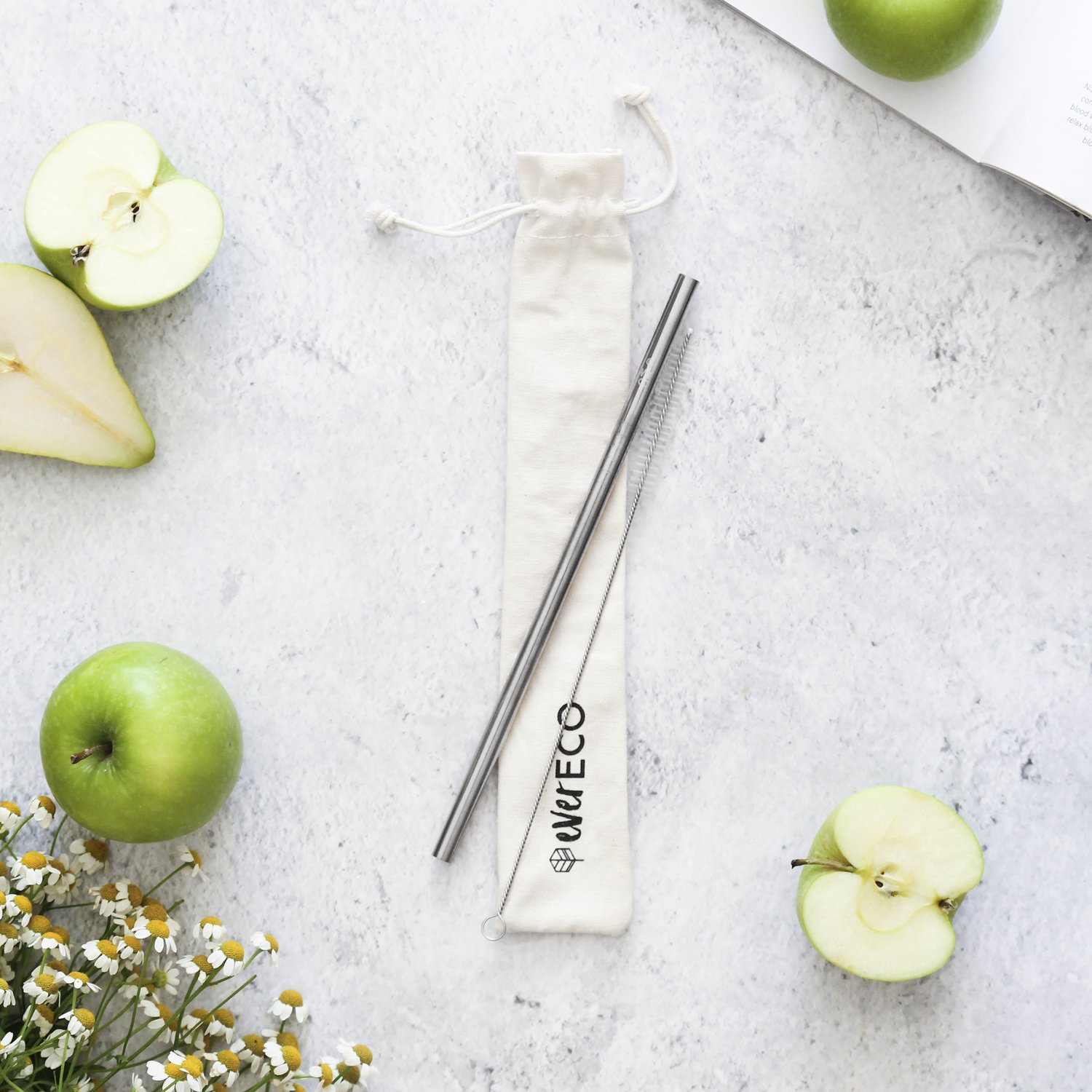 Ever Eco | On The Go Stainless Steel Straw Kit 2 Ever Eco | On The Go Stainless Steel Straw Kit