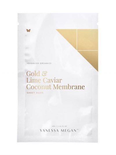 Vanessa Megan Gold &Amp; Lime Caviar Coconut Sheet Mask 3