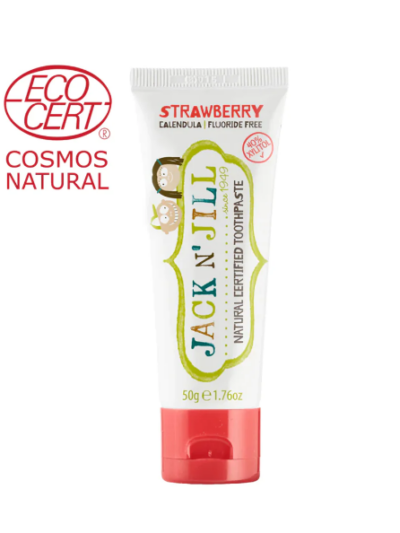JACK N' JILL Natural Toothpaste Strawberry 50g