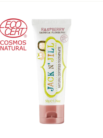 Jack N' Jill Natural Toothpaste Raspberry 50g